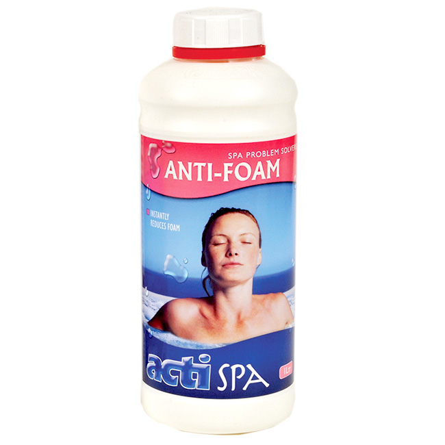 Spa Anti-Foam - 1 Litre Bottle - Buy Securely Online
